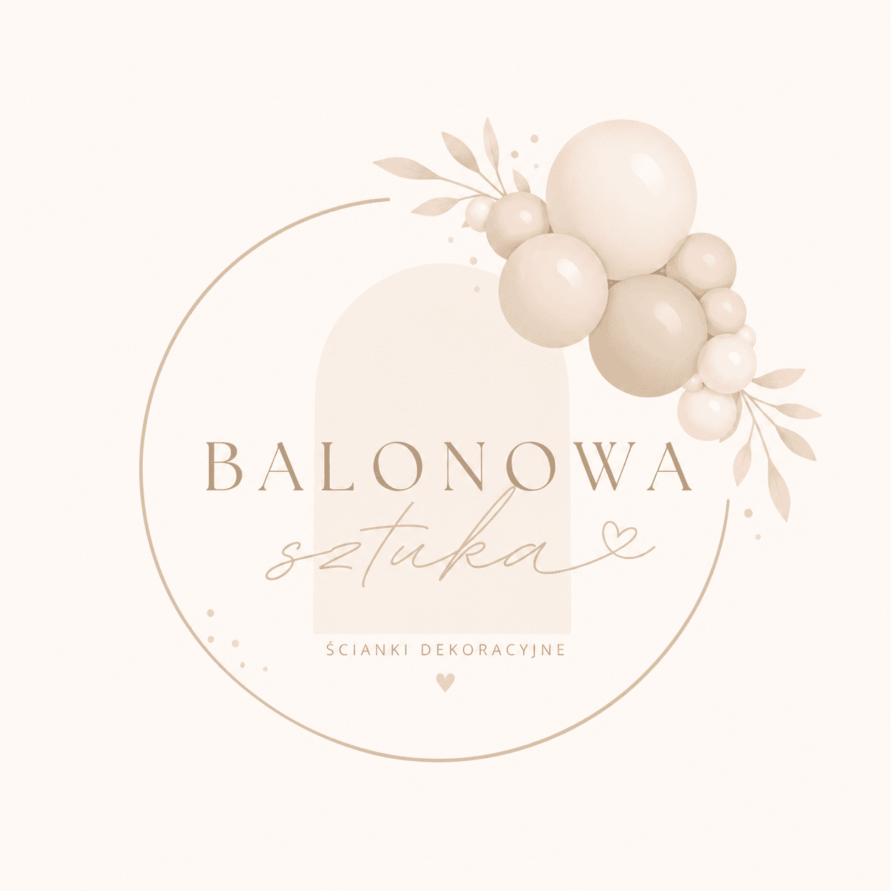 Balonowa Sztuka — logo ścianek balonowych Bełchatów i Częstochowa